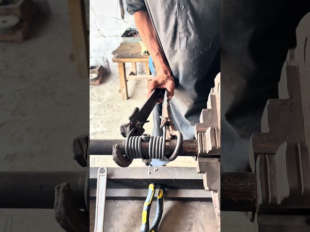Constant Force Springs 🔩🔥 | Amazing Spring Making #video