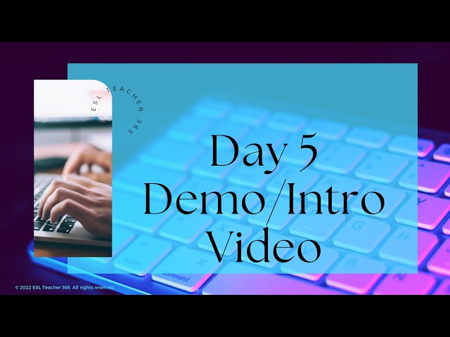 Online Teaching Intro & Demo Videos (Teach Online in 10 Days)