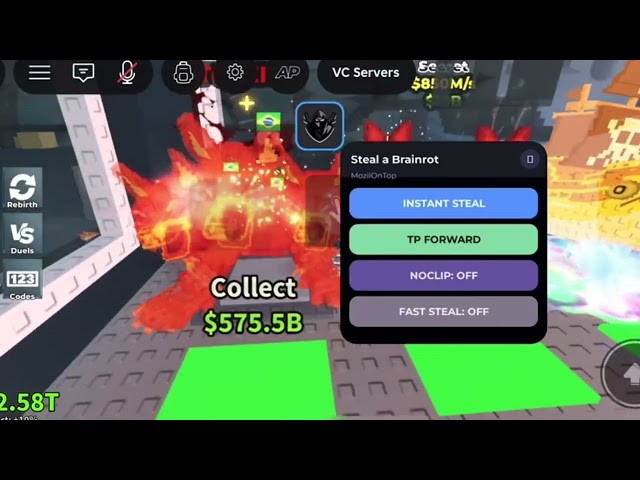 NEW! INSTANT STEAL SCRIPT GUI SHOWCASE (STEAL A BRAINROT)