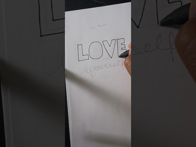 Block Lettering and Faux Calligraphy Tutorial! 