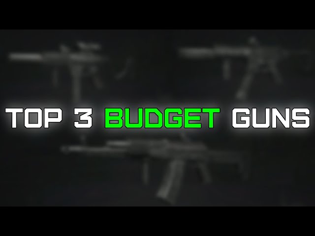 MY TOP 3 BUDGET GUNS IN ARENA BREAKOUT INFINITE