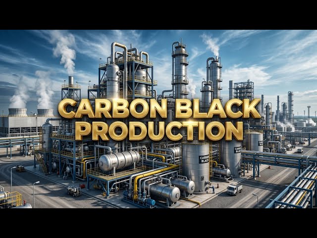 Carbon Black Production Process | Complete Manufacturing Explained (4K Industrial Documentary)