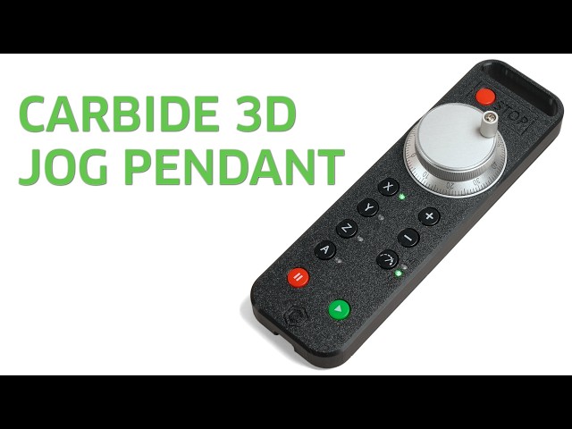 Meet the Carbide 3D Jog Pendant for Shapeoko and Nomad CNCs