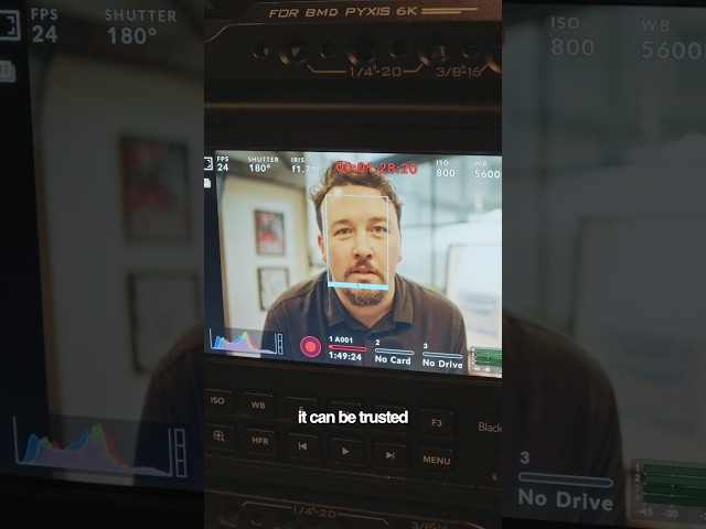 The Blackmagic 12k Pyxis Has Autofocus