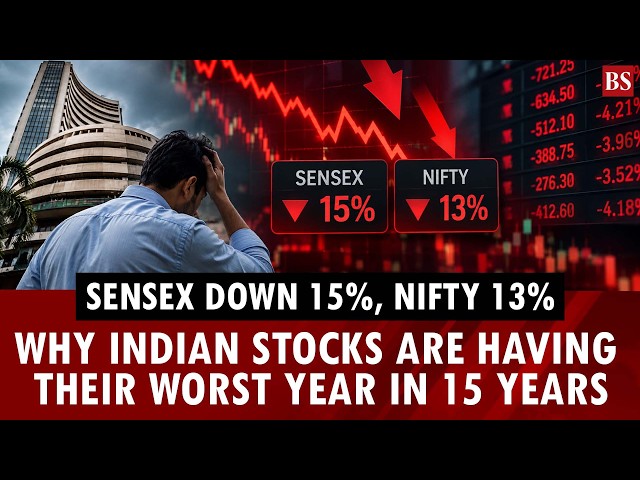 Sensex down 15%, small cap index up 8%: Why the market is split | Share market news