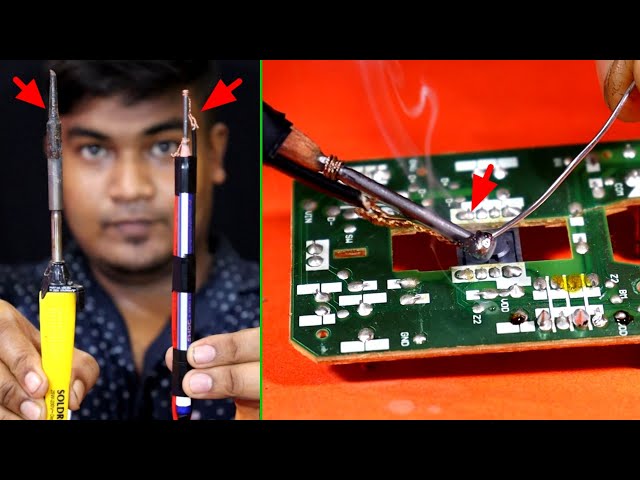 How To Make A Simple Soldering Iron |100% Working | শুধু পেন্সিল দিয়ে তাতাল বানান | EXPERiMENTAL