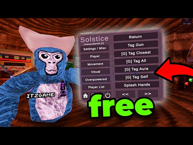 How to get Solstice Mod Menu in Gorilla Tag! (Sapphirez Mod Menu)