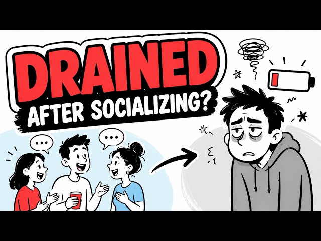 Why Socializing Drains You — And How to Stop It