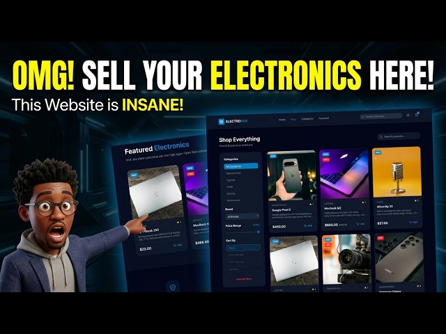 Dore Website ku bacuruzi ba electronics Igufasha Kuzamura Business Vuba