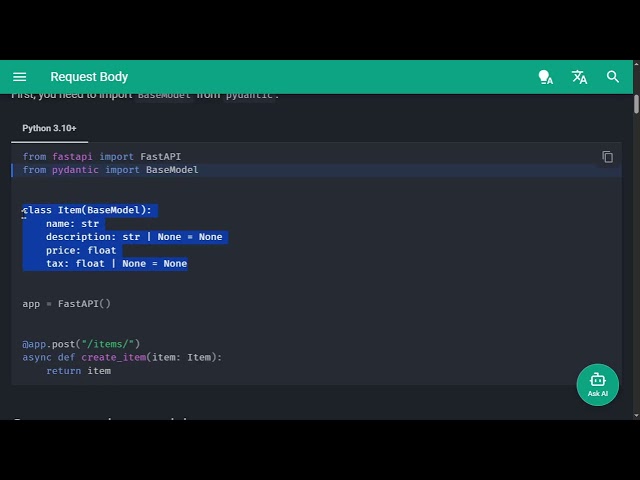 FastAPI Request Body Explained | POST API with Request Body | Python FastAPI Tutorial