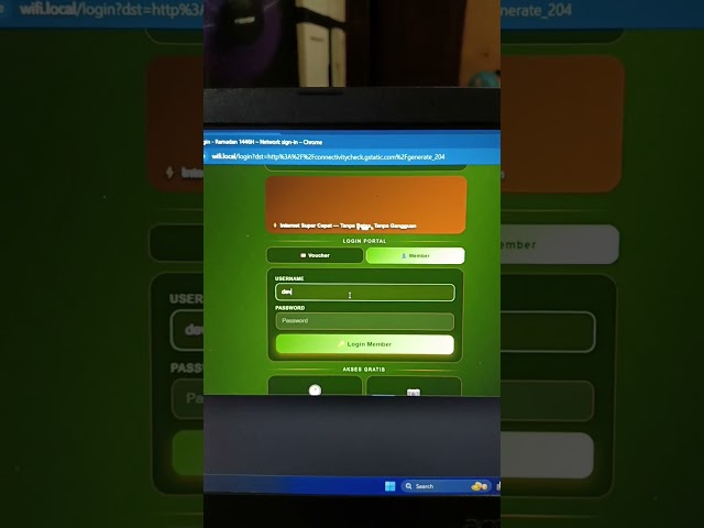 yang punya hotspot voucher mikrotik bisa gunakan template ini cocok buat nuansa ramadhan #mikrotik