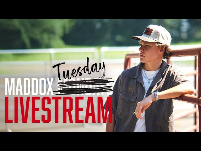 Maddox Mondays Livestream | Maddox Batson