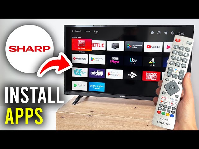 How To Download and Install Apps On Sharp TV - Step By Step