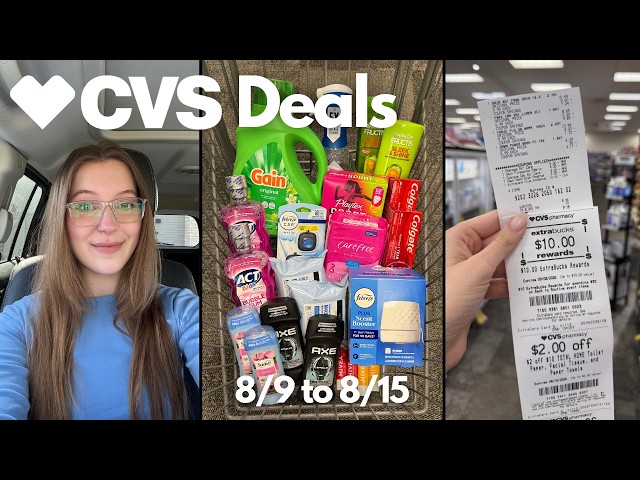 CVS Free and Cheap Couponing Deals This Week | 8/9 to 8/15