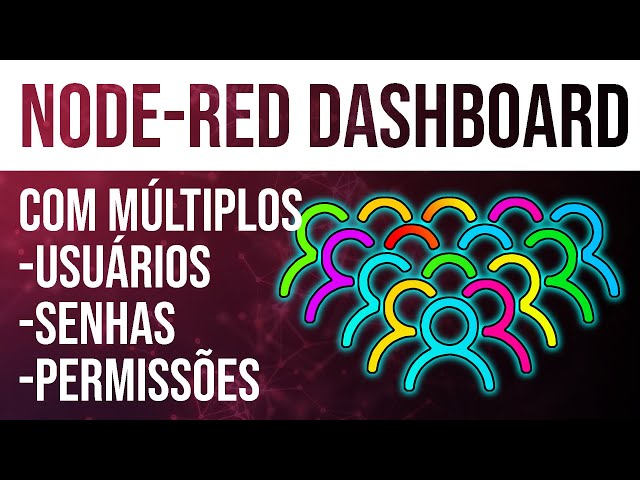 🔴Múltiplos usuários, senhas e perfis no seu dashboard do Node-RED