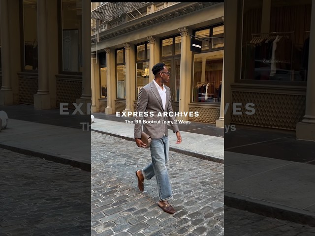 Express Archives Ft. The ’96 Bootcut Jean