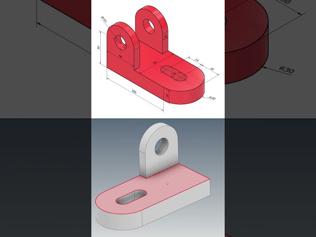 Modelling 101 | Autodesk Inventor 2025 | #3dprinting #autodeskinventor #cad #mechanic