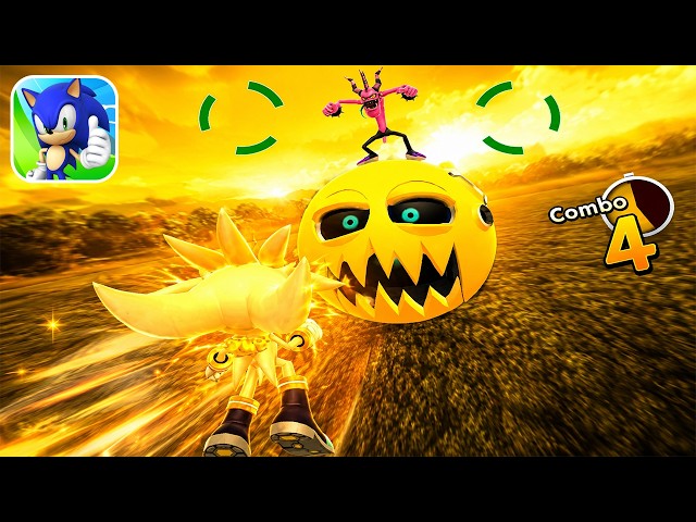 Sonic Dash Super Silver Android Gameplay
