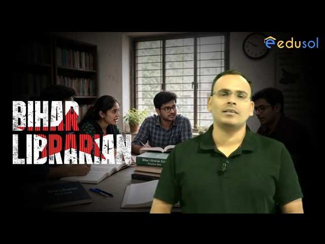 Bihar Librarian LET  Class on Edusol App | Complete Patna University Blis Course