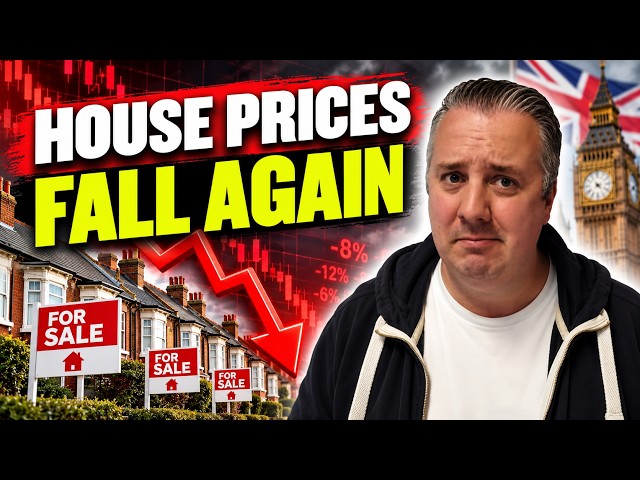 UK House Prices FALL Again — Is the Market Turning?