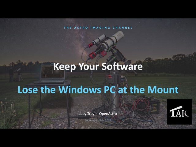 Keep Your Software, Lose the Windows PC at the Mount (Joey Troy) | 2026-09-27
