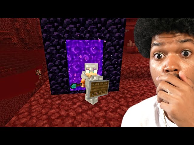 Going To The Nether For The First Time