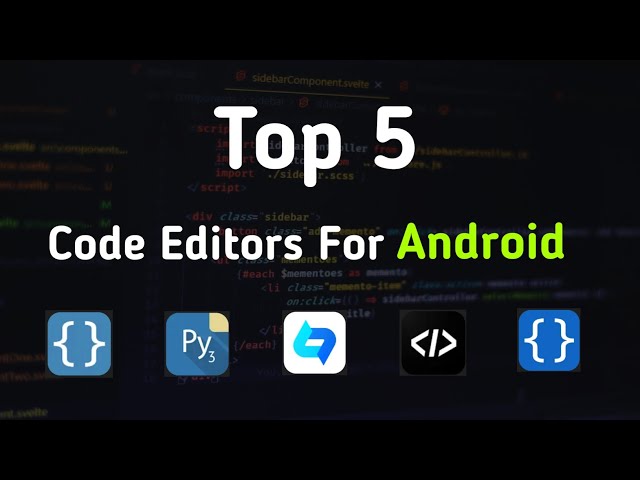 Top 5 Coding apps for Android || Learn Programming #coding