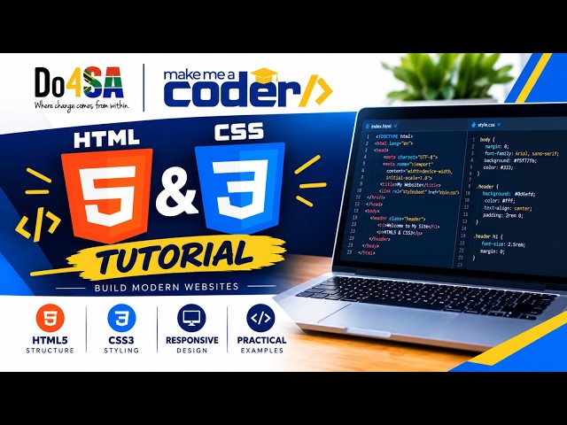 Part 01: Creating a Responsive & Accessible Website | HTML & CSS