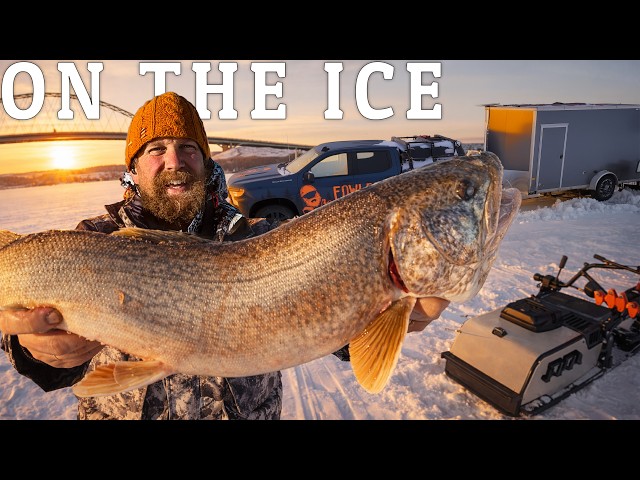 Day 1 On the Ice Season 2 The Road Trip Ep.1 Vermont Catch and Cook