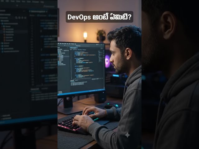 What is DevOps? 🚀 | DevOps Explained in Telugu #Shorts