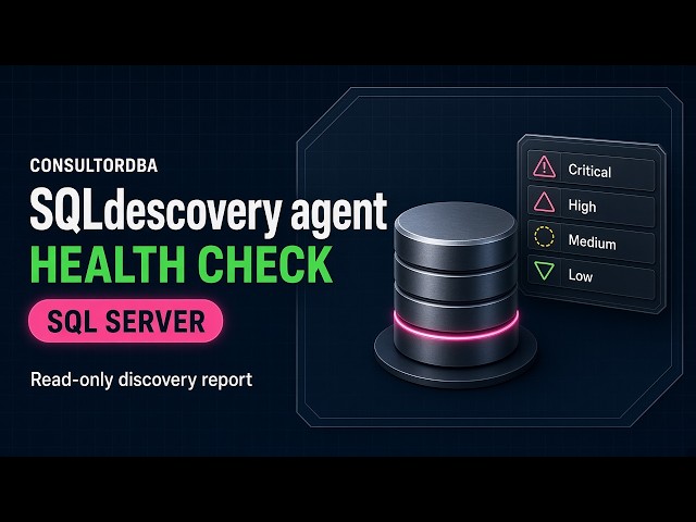 SQLDESCOVERY AGENT(Health-checkSQL)