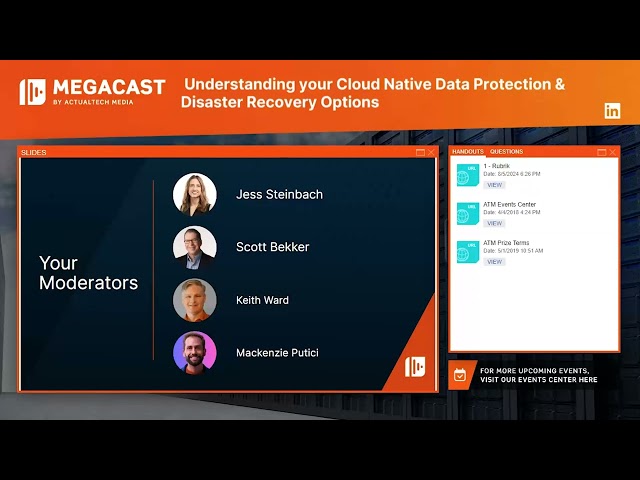 Understanding Your Cloud Native Data Protection and Disaster Recovery Options