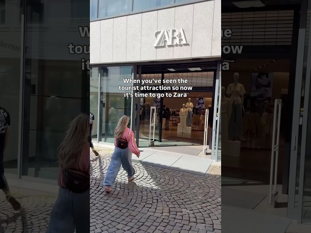 Tourist βοΈ Zara and Aperol next π€π€£π