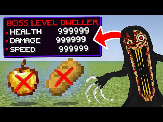 Minecraft, But EATING Makes Horror Mods STRONGER