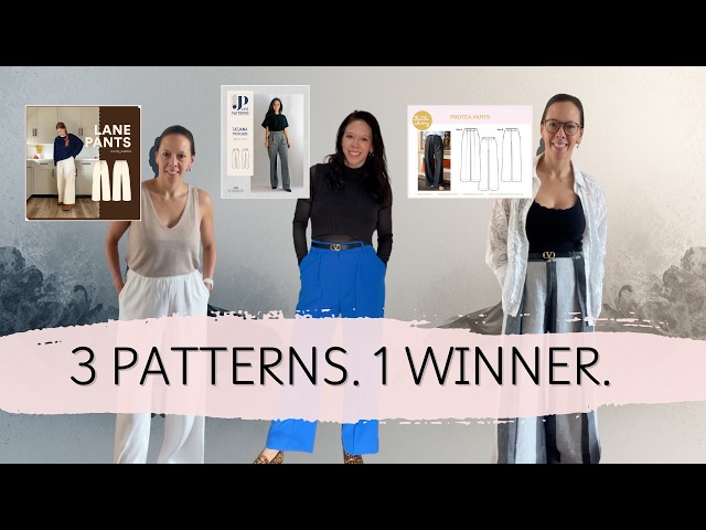 I Sewed 3 Indie Trouser Patterns—Here’s the Best One (Honest Comparison)