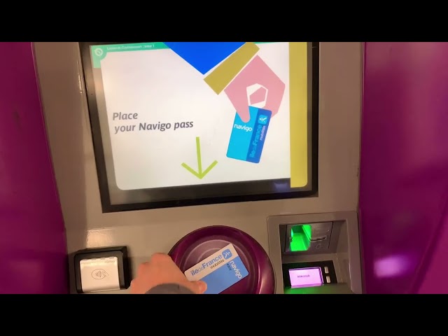 Hassle-free Paris Metro Navigo Card Top-up / Recharge @ Paris, France