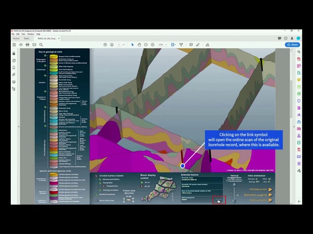 Regional Geological Visualisation Models Demo