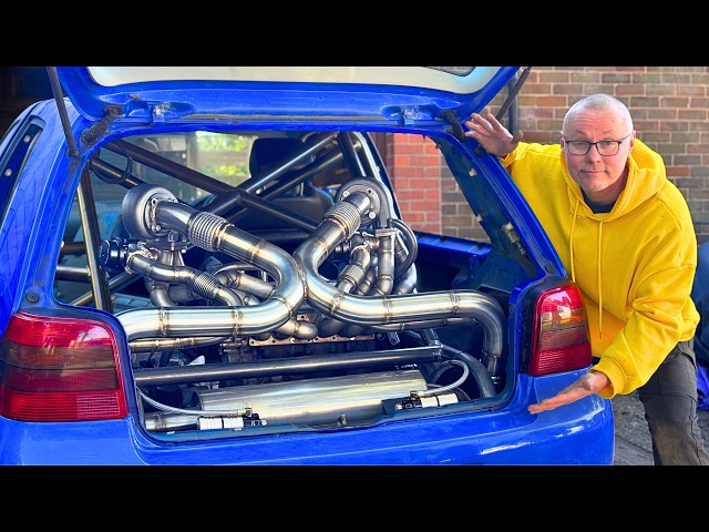 My £450 Golf Is Getting Silly! (TWIN TURBO)