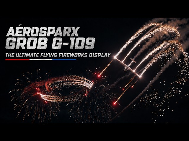 Aerosparx Night Pyrotechnics:The Ultimate Flying Fireworks Display, Painting the Night Sky with Fire