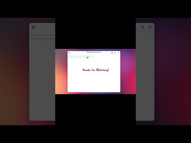 Linux cd Command Explained in 30 Seconds 🚀 | Linux for Beginners #Shorts
