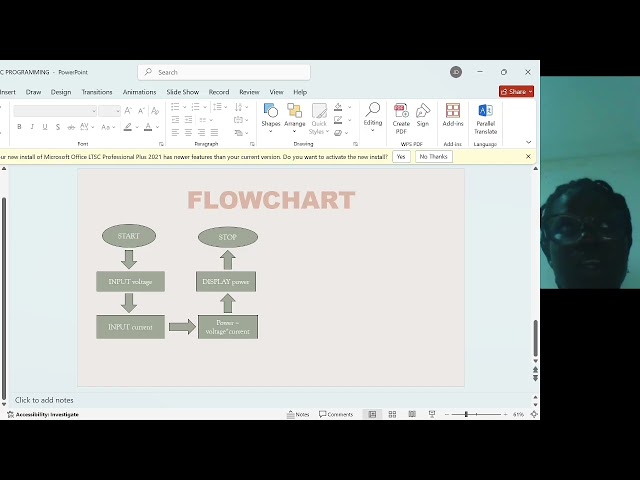 Calculating for power using C Programming 