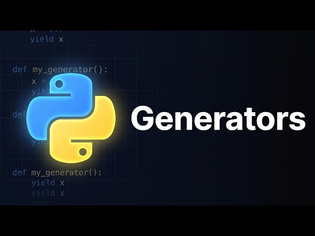 Generadores de Python y yield explicados | Curso de Python Módulo 8, Tema 3