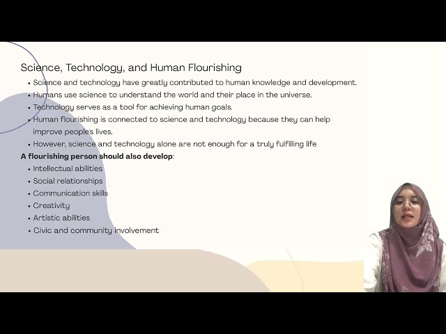 Human Flourishing | Science, Technology, and Society 