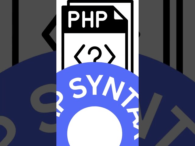 Php syntax | php for beginners| shorts
