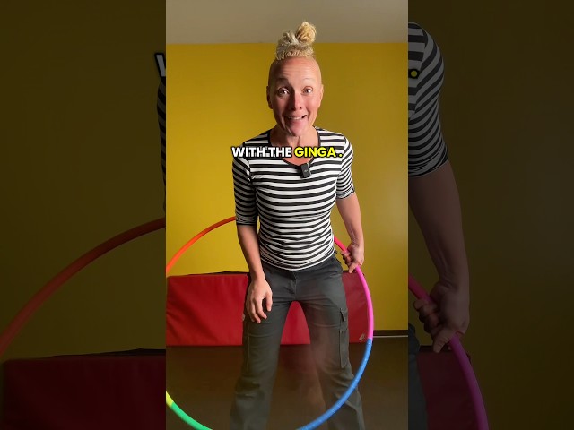 Cannot waist hula hoop?  How to keep it spinning? Hula hooping tip for absolute beginners