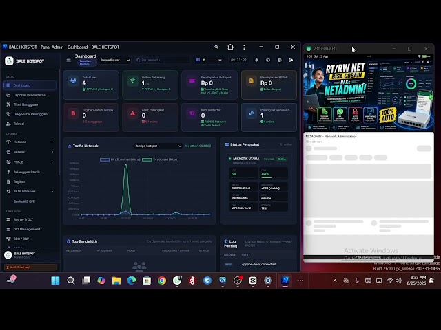 Panduan Isolir Pelanggan by NetAdmin
