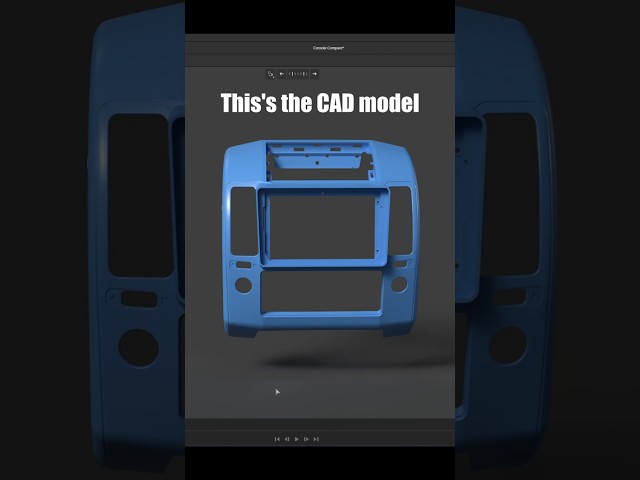 Reverse Engineering Car Console Bezel