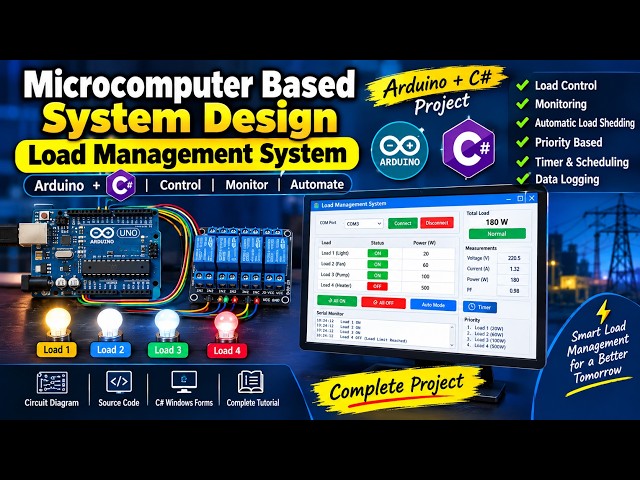 Microcomputer Based System Design | Arduino & C#