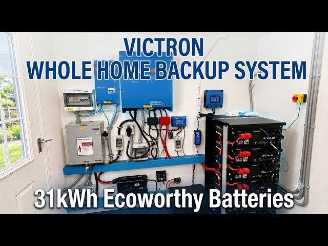 Grid, Solar & Generator: The Ultimate Whole-Home Victron Backup System
