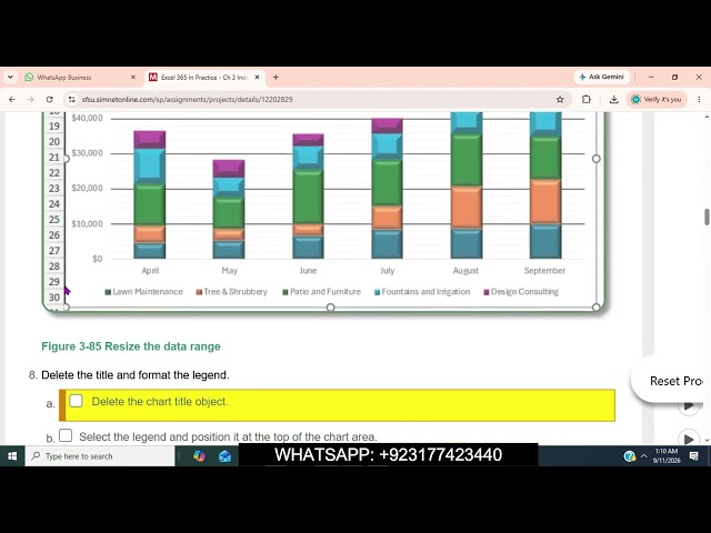 Excel 365 In Practice - Ch 3 Independent Project 3-4 | Independent Project 3-4 - SIMnet Project